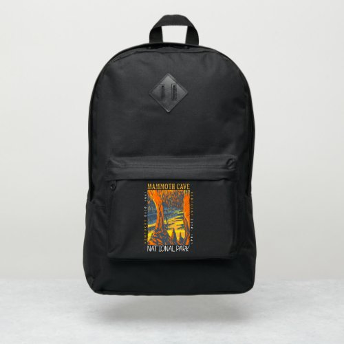 Mammoth Cave National Park Kentucky Distressed Port Authority Backpack