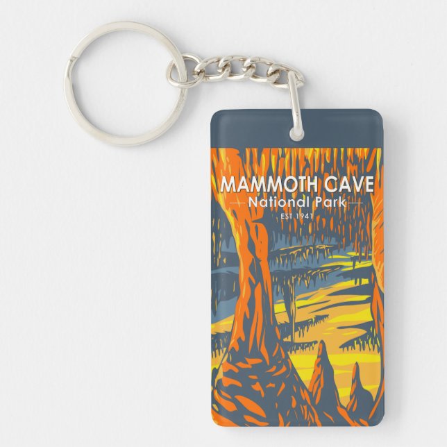 Mammoth Cave National Park Kentucky  Keychain (Front)