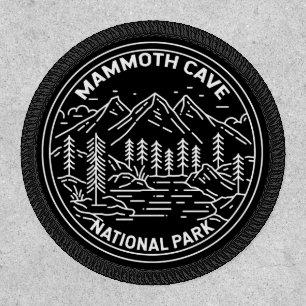 Mammoth Cave National Park Kentucky Monoline Patch