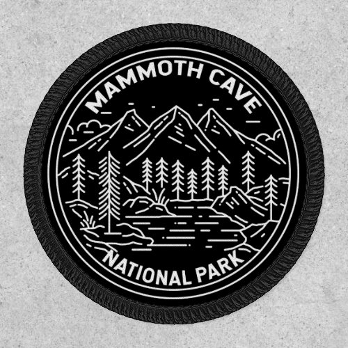Mammoth Cave National Park Kentucky Monoline Patch