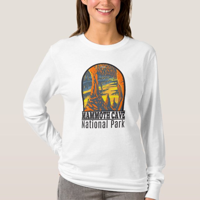 Mammoth Cave National Park Kentucky  T-Shirt (Front)