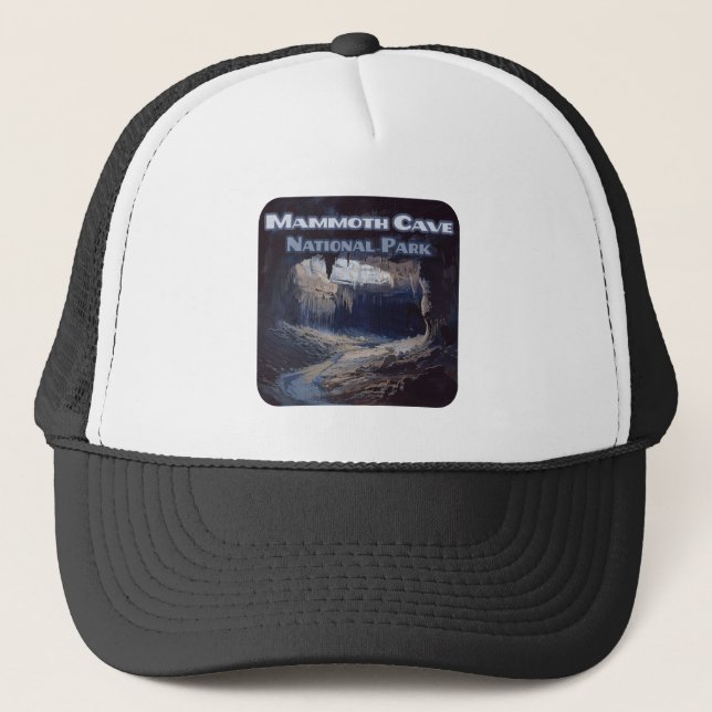 Mammoth Cave National Park Kentucky Trucker Hat (Front)