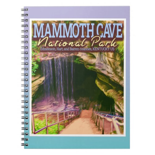 MAMMOTH CAVE NATIONAL PARK _ KENTUCKY US NOTEBOOK