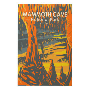 Mammoth Cave National Park Kentucky Wood Wall Art