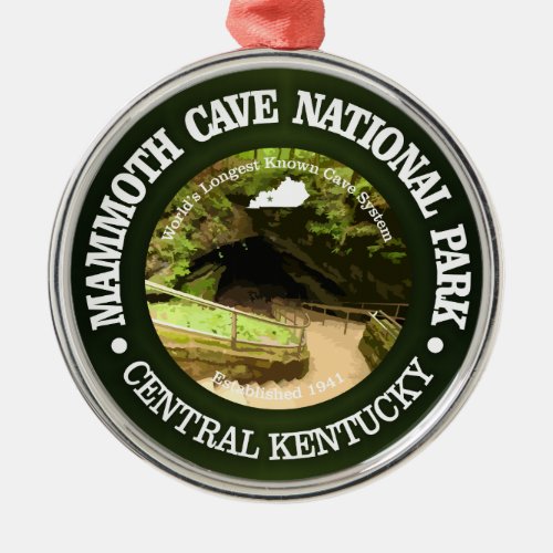 Mammoth Cave National Park Metal Ornament