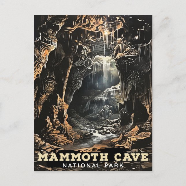 Mammoth Cave National Park  Postcard (Front)