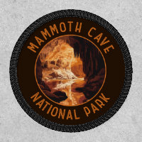 Mammoth Cave National Park Retro Distressed Circle