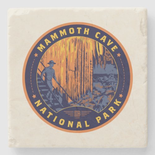 Mammoth Cave National Park Stone Coaster