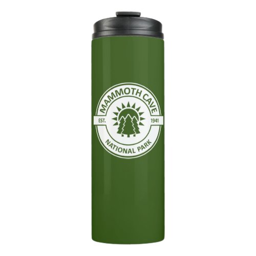 Mammoth Cave National Park Sun Trees Thermal Tumbler