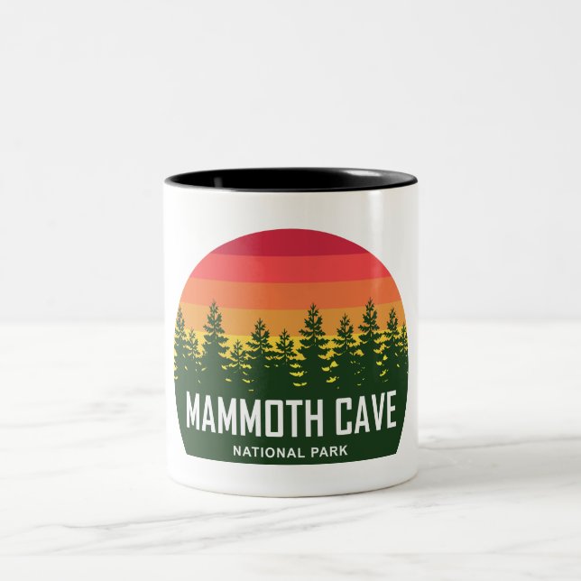 Mammoth Cave National Park Two-Tone Coffee Mug (Center)