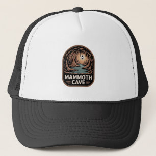 Mammoth Cave National Park Vintage Badge Trucker Hat