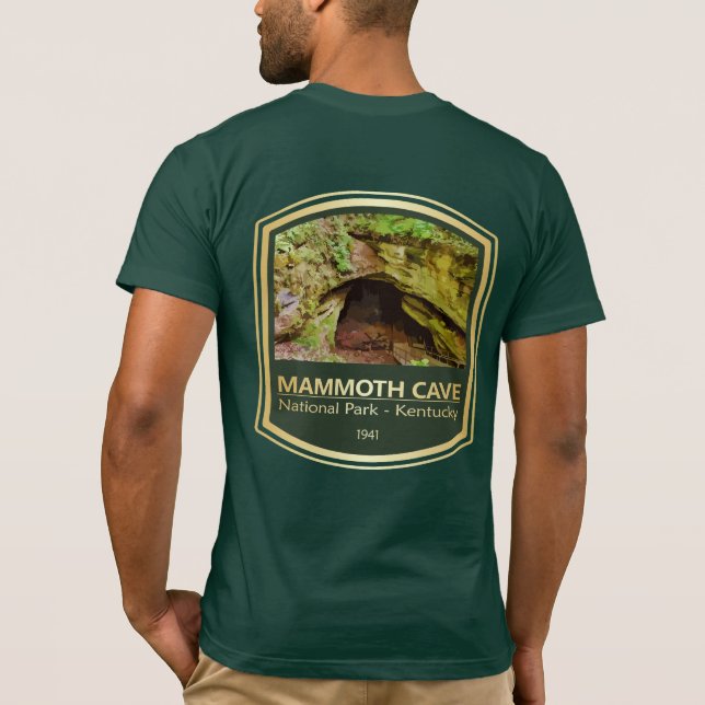 Mammoth Cave NP (PF1) T-Shirt (Back)