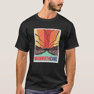 Mammoth Cave Retro National Park Souvenir Kentucky T-Shirt