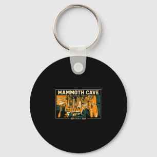 Mammoth cave vintage national park adventure  keychain