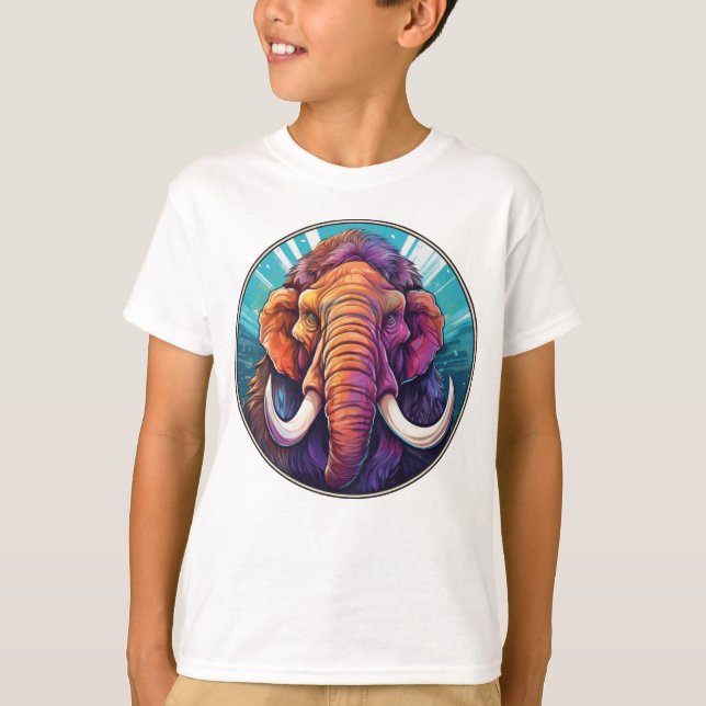 Mammoth - Classic Dinosaur Tee T-Shirt (Front)
