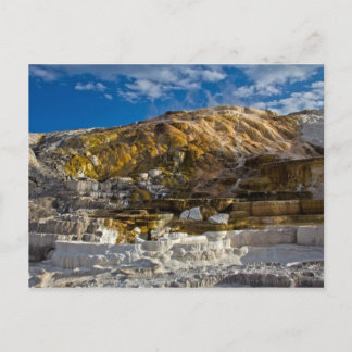 Mammoth Hot Spring Postcard