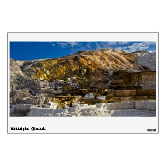 Mammoth Hot Spring Wall Decal (Front)