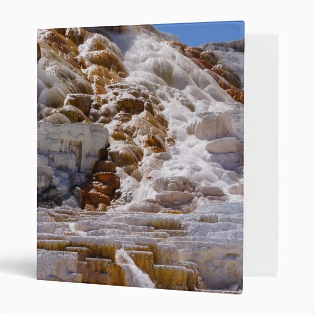 Mammoth Hot Springs 3 Ring Binder (Front/Inside)