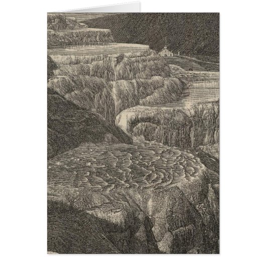 Mammoth Hot Springs Cards (Front)