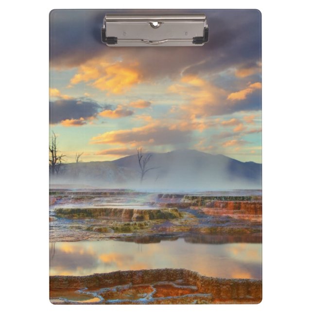 Mammoth Hot Springs Clipboard (Front)