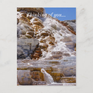 Mammoth Hot Springs Postcard