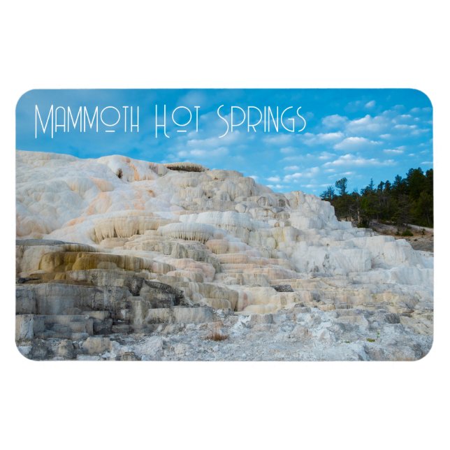 Mammoth Hot Springs Yellowstone National Park Magnet (Horizontal)