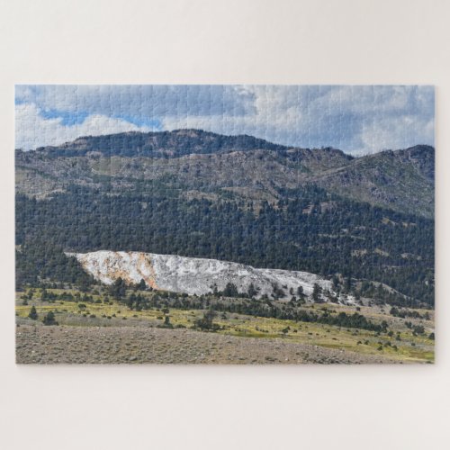 Mammoth Hot Springs Yellowstone National Park WY Jigsaw Puzzle