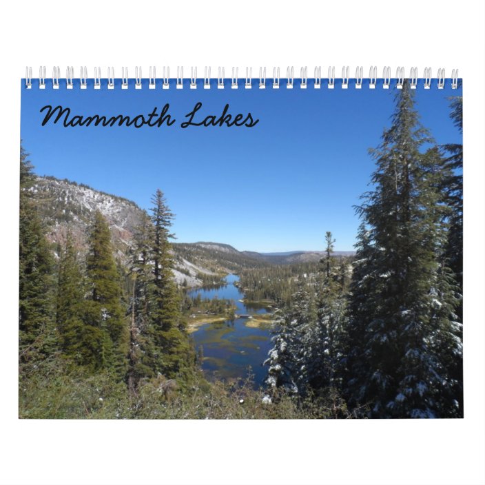 Mammoth Lakes 2021 Calendar Zazzle Com