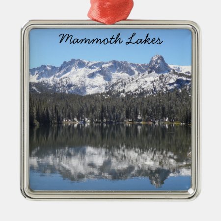Mammoth Lakes, Ca Metal Ornament