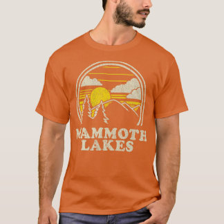 Mammoth Lakes California CA  Vintage Hiking Mounta T-Shirt