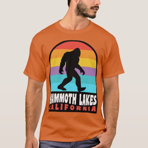 Mammoth Lakes California Sierra Nevada Mountains T_Shirt