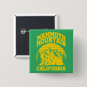 Mammoth Mountain,California Button