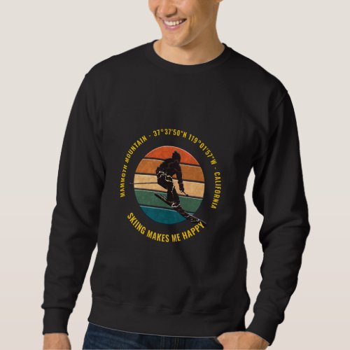 MAMMOTH MOUNTAIN California Cool Unique Sweatshirt