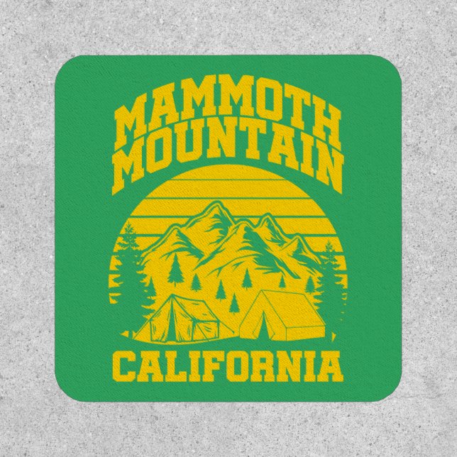 Mammoth Mountain,California Patch (Front)