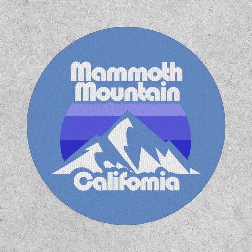 Mammoth Mountain California Patch
