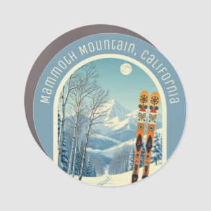 Mammoth Mountain California ski souvenir Car Magnet