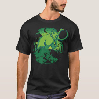 Mammoth Prehistoric Animal retro T-Shirt