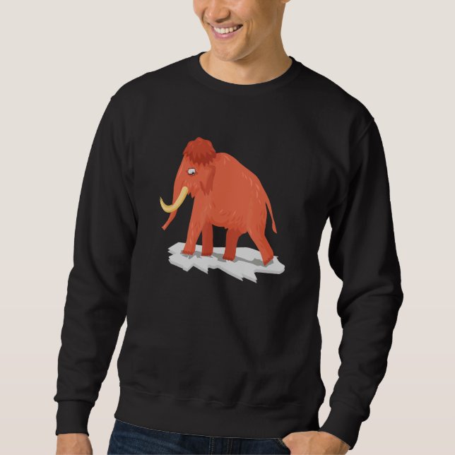 Mammu For Prehistoric Fans 1 Sweatshirt (Front)