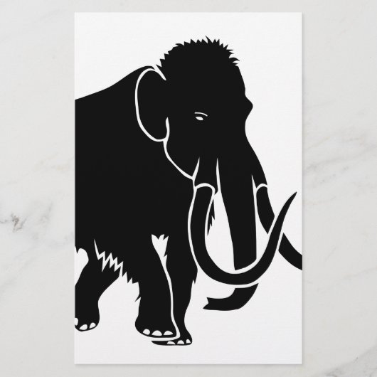 Mammut mammoth ice age Ice Age Stone time elephant (Front)