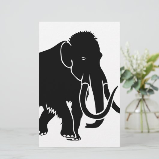 Mammut mammoth ice age Ice Age Stone time elephant (Standing Front)