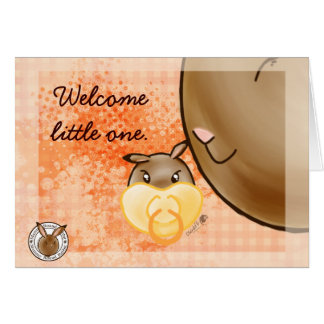 Mammy Round Rabbit-little one Cards