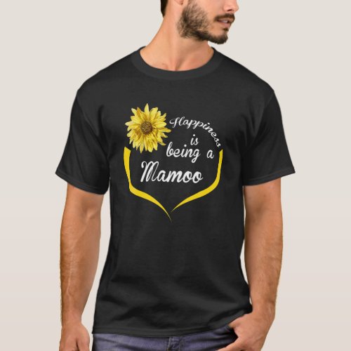 Mamoo Gift Happiness Is Being A Mamoo T_Shirt