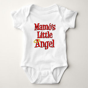 Mamo's Little Angel Baby Bodysuit
