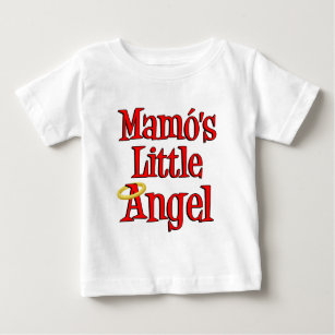 Mamo's Little Angel Baby T-Shirt