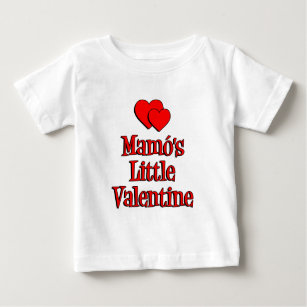 Mamo's Little Valentine Baby T-Shirt