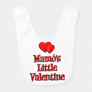 Mamo's Little Valentine Irish Baby Bib