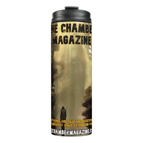 man alone in dismal cityscape chamber magazine thermal tumbler