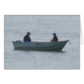 Man and Boy Fishing (Front Horizontal)