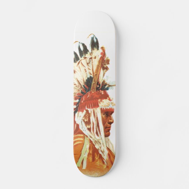 Man and Chief Skateboard (Front)