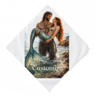 Man and Mermaid Thunder_Cove Bandana